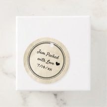 Rustic Jam Packed with Love Vintage Gift
