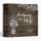 Rustic Jar and Lavender Recipe Binder
