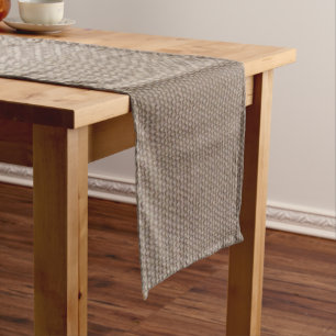 Rustic Khaki burlap country chic table runner