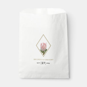 Rustic King Protea Wedding   Favour Bag