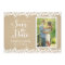 Rustic Kraft and Lace Wedding Photo