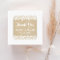 Rustic Kraft and Lace Wedding Thank You