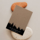 Rustic Kraft Forest Handmade Earring Display<br><div class="desc">Rustic Kraft Forest Handmade Earring Display Cards.</div>