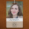 Rustic Kraft ID Card | Modern Photo Employee QR
