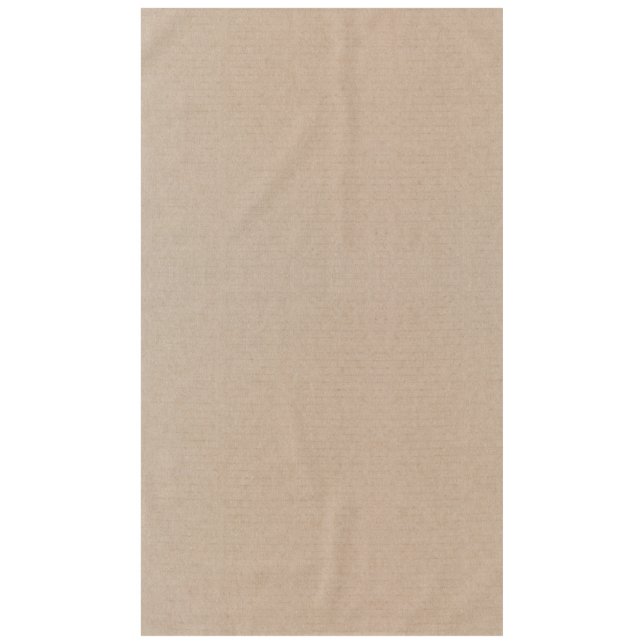 Rustic Kraft Paper Blank Template Custom Tablecloth (Front)