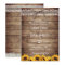 Rustic Lace & Twine Country Sunflowers Wedding