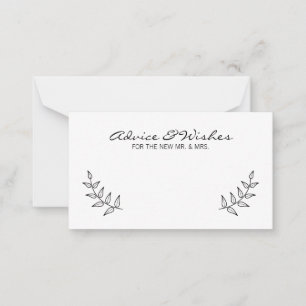 Rustic Laurels Wedding Advice and Wishes