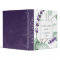 Rustic Lavender and Eucalyptus Wedding Photo Album