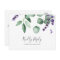 Rustic Lavender Song Request RSVP Postcard