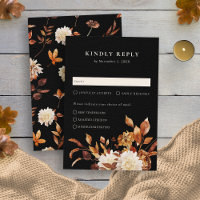 Rustic Leaves Fall Wedding