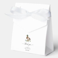 Rustic Little Duckling Mallard Duck Thank You