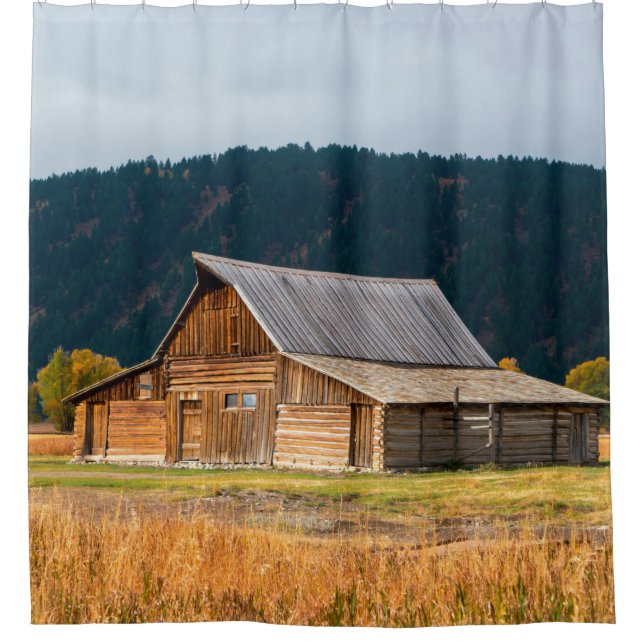 Rustic log barn in Grand Teton National Park, Wyom (Front)