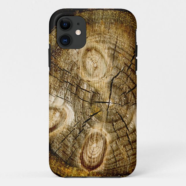 Rustic Log Roll Case-Mate iPhone Case (Back)