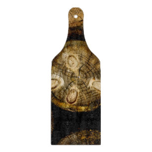 Rustic Log Roll Cutting Board