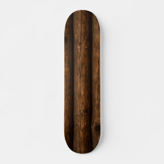 Rustic Log Skateboard