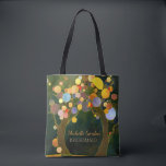 Rustic Love Trees Wedding Bridesmaid Gift Tote Bag<br><div class="desc">Colourful circles on rustic trees illustrated on custom Bags. Unique wedding gift items for maid of honour,  bridesmaids,  mother of the bride and/or mother of the groom. ((You can find the matching wedding essentials & favours in this store,  Bridal Heaven. Contact ujean4791@gmail.com for custom work and/or coordinating wedding stationery.))</div>