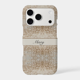 Rustic Luxe Psychedelic Sheep Wool Texture