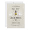 Rustic Mama to Bee Baby Shower Invitation