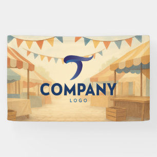 Rustic Market Custom Company Banner
