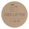 Rustic Mason Jar| Heart Wedding Favour Sticker