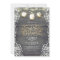 Rustic Mason Jar Lights Wood and Lace Wedding