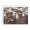 Rustic Mason Jar String Light Baby Girl Shower