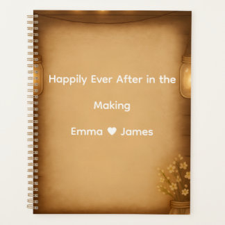 Rustic Mason Jar & String Lights Wedding Planner