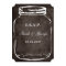 rustic mason jar wedding rsvp