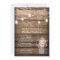 Rustic Mason Jars Lights Wildflowers Barn Wedding