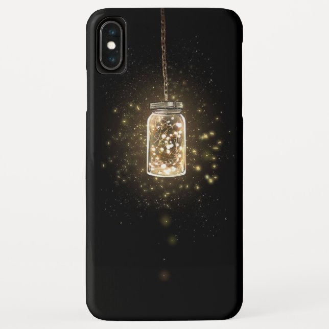 Rustic Mason Jars String Lights   Case-Mate iPhone Case (Back)