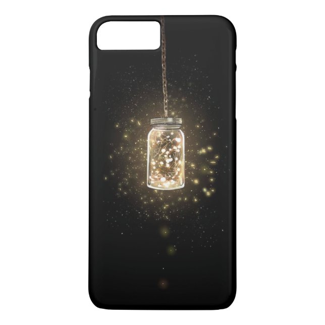 Rustic Mason Jars String Lights  Case-Mate iPhone Case (Back)