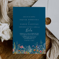 Rustic Meadow Botanical Spanish Wedding