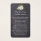 Rustic Memorial Floral Photo Funeral Prayer Card