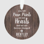 Rustic Memorial Pet Loss Photo Christmas