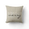 Rustic Merry Christmas | Holiday Pillow