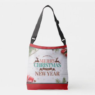 Rustic Merry Christmas   Holidays Crossbody Bag