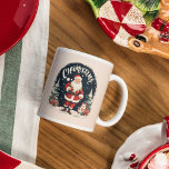 Rustic Merry Christmas & Santa Cause Coffee Mug<br><div class="desc">Add a touch of rustic charm to your holiday decor with our 'Rustic Merry Christmas & Santa Cause' pillow. This delightful design captures the spirit of Christmas with a warm and cozy feel.Spread the joy and the spirit of giving this holiday season with our 'Rustic Merry Christmas & Santa Cause'...</div>