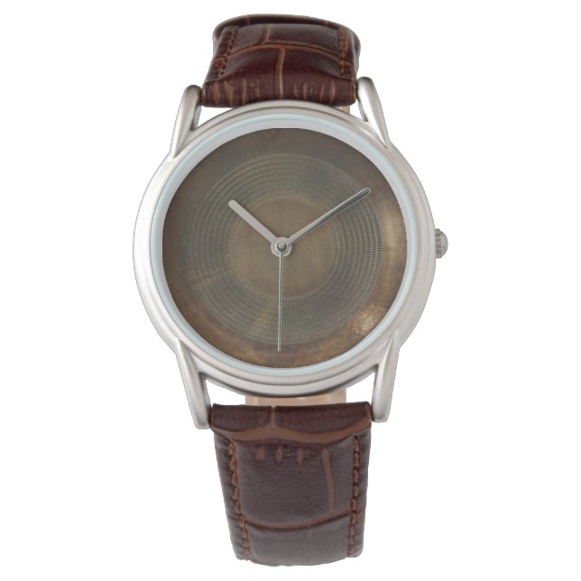 Rustic metal watch (Front)