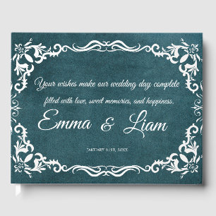 Rustic Mexican Wedding Guest Book 