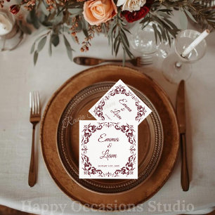 Rustic Mexican Wedding Napkins