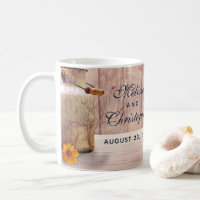 Rustic Milk Can with Wheat and Flowers Wedding