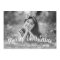 Rustic Modern Merry Christmas Holiday Photo Card