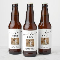 Rustic Modern Photo I Do BBQ