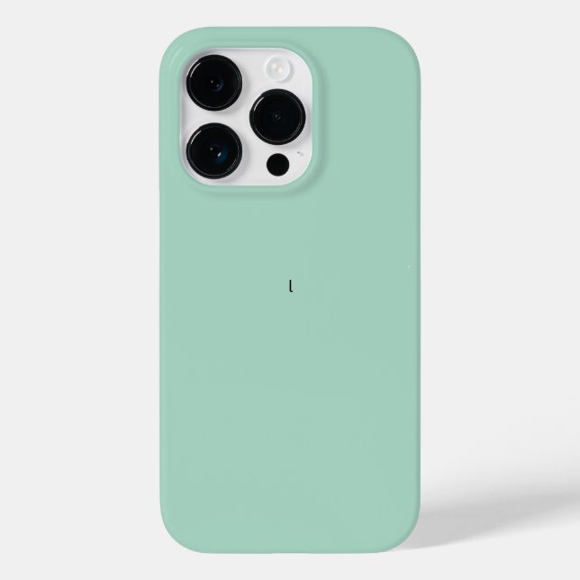 Rustic Monogram Blue Teal  Case-Mate iPhone Case (Back)