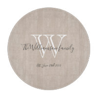 Rustic Monogram Initial And Name Cool Chic
