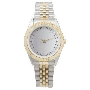 Rustic Monogrammed Men's Oversized Watch