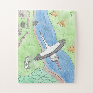 "Rustic motifs" Jigsaw Puzzle