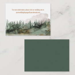 Rustic Mountain Landscape Visit our Website  Enclosure Card