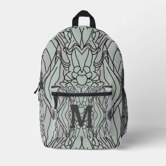Rustic Mountain Minimalist Diagonal Path2 Printed Backpack