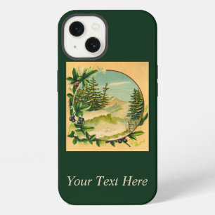 Rustic Mountain Scene Case-Mate iPhone Case